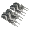 Brosses lamelles grises ZODIAC XA Type (lot de 2)