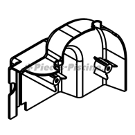 Protection plastique arrière ZODIAC Dual / pH LINK