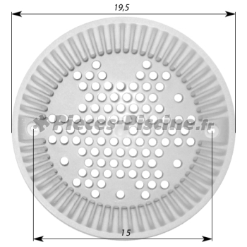 Grille bonde de fond HAYWARD