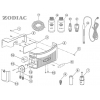 Tête de pompe péristaltique ZODIAC TRi Pro / pH