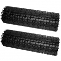 Brosses lamelles noires VOYAGER 2X (lot de 2)