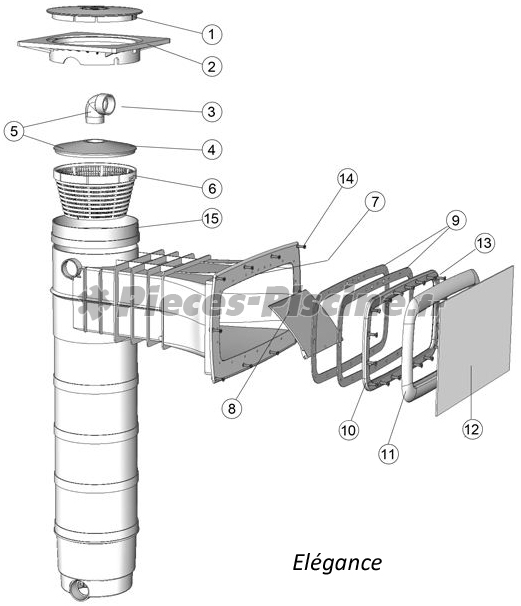 Panier skimmer WELTICO