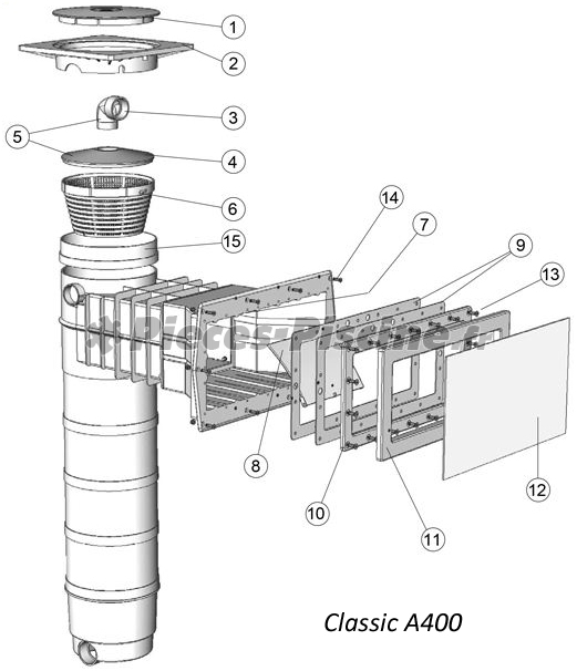 Panier skimmer WELTICO