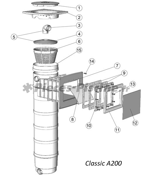 Panier skimmer WELTICO