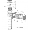 Vis (x17) pour bride skimmer WELTICO A200