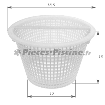 Panier avec anse skimmer COFIES