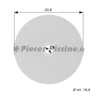 SKX16000C Cestello Per Skimmer Hayward Piscina - Ricambio Originale, Diametro 185 Mm, Altezza 135 Mm