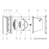 Vis (x10) pour bride projecteur SP512 HAYWARD