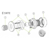 Joints de bride (x2) + vis (x2) pour prise balai et refoulement SNTE