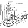 Adaptateur d'étanchéité HAYWARD PRO Side (pièce 17a)