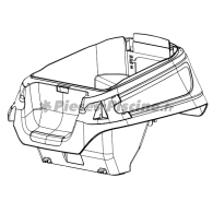 Carcasse grise ZODIAC CNX